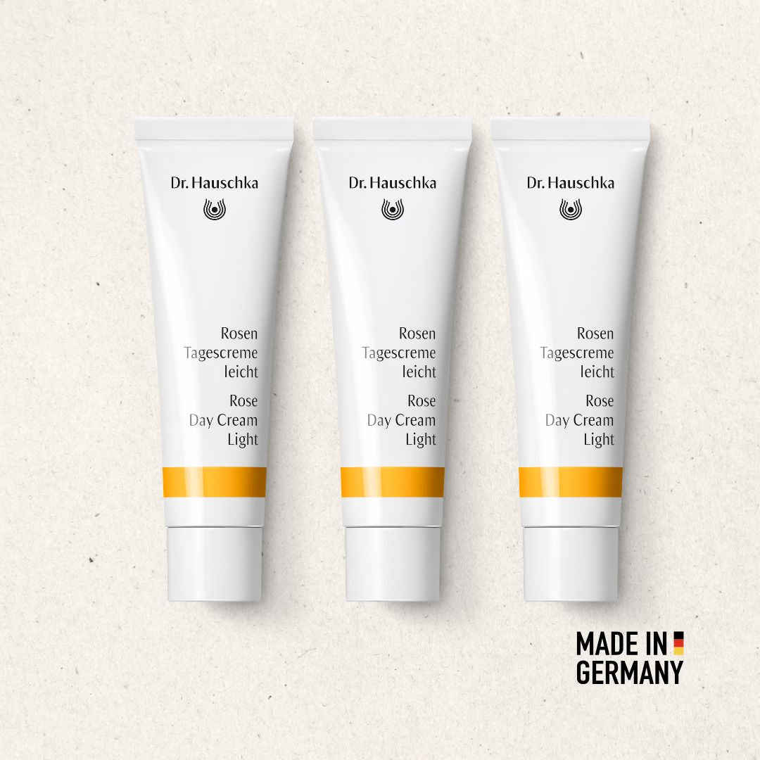 Dr.Hauschka 德國世家博士玫瑰舒緩霜 | Rose Day Cream Light [ 3PC | 3 支裝 ]